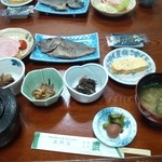 豊 - 朝ごはん。
      