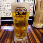 新宿かっぱ - 生ビール190円
