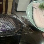 牧野 - (2013/10)新鮮なアナゴを踊り焼きで(^O^)／