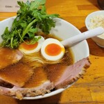 極汁美麺 umami - 得製地鶏醤油+わさびめし