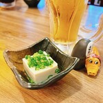 高松エナジースタンド 一商店 - お通しは、冷や奴でした(*´д｀*)