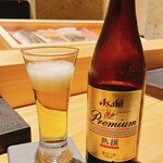 鮨しいな - アサヒ熟撰　生ビール