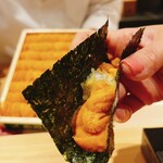 鮨しいな - 浜中産　小川の雲丹