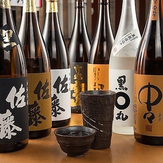 We offer a variety of local sake ordered from all over Japan♪