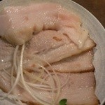 ばっこ志 - 鶏白湯特別営業日の替焼き豚(2013/10)