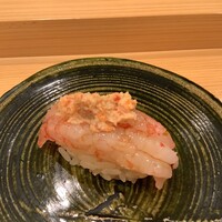 鮨 北條 - シマエビ(　ﾟдﾟ)