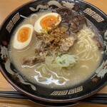 鹿児島ラーメン豚とろ - 豚トロ煮卵らーめん