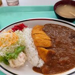 旭川医科大学食堂 - カツカレー600円