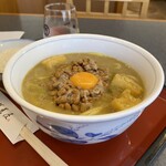 勝美屋 - 納豆カレーころうどん