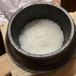 一本杉 川嶋 - 土鍋白ご飯