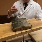 一本杉 川嶋 - 鰆の藁焼き