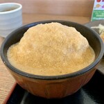 松代パーキングエリア 下り 軽食・フードコート - 松代産  長芋を使ったとろろ飯♡