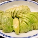 居食鉄板ニュー初美 - 自家製うりの漬物