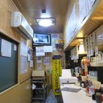 得一 緑橋店 - 立ち呑みにテレビは定番　虎！来季は優勝や