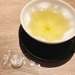 鰻 炭焼 ひつまぶし 美濃金 - 食後のお茶