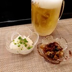 Kinshuuzushi - 円山セットの酒肴2種