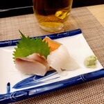 錦州寿司 - お造り3品盛
