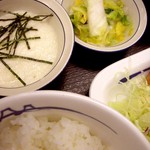 Matsuya - ソーセージエッグ定食