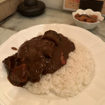 220672565 - 茄子とベーコンカレー