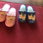 和田金 - 子供用スリッパも用意されてました(^^)