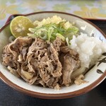 丸池製麺所 - 肉うどん