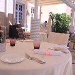 ラ ターブル ドゥ ジョエル・ロブション - テラス席