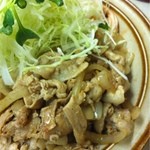 キッチン南海 - 生姜焼きはチープだが旨い！