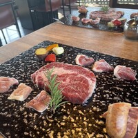 charcoal steak BRASS - 