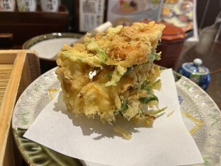 Kojimaya Souhonten - 小海老とイカのかき揚げ