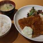 社 - アジフライ定食　650円