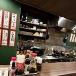 ビール長屋 貫太郎 - カウンター