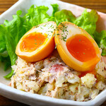 Myojinmaru's freshly made potato salad