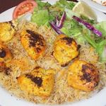 アリーズ キッチン - アラビックチキンケバブセット1500円