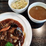 中国料理 安記 - 豚レバー中国味噌