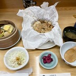 Ageshio - あげ潮特製わっぱおこわ穴子定食