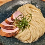 Tsukesoba Tsuzakura - 【季節限定】鴨と昆布水のつけ蕎麦（1000円）の麺