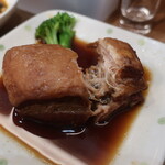 永楽食堂 - 豚角煮