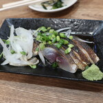 永楽食堂 - 〆鯖あぶり