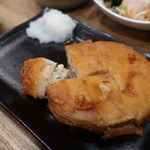 永楽食堂 - 蓮根海老しんじょう揚