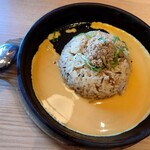 丸源ラーメン - ◯鉄板に　いれると　ジュー　ʘ⁠‿⁠ʘ