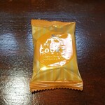 キッチン ブルー グローブ - お菓子のアップ