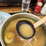 龍華 - 白味噌のスープは旨し