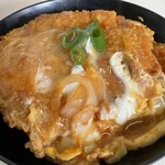 篠栗うどん - カツ丼アップ