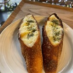 カフェそしお - ガーリックトースト