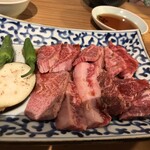 Yakiniku Horumon Bungo - 焼肉定食150g