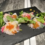 LITORANEO - ⚫️鮮魚のカルパッチョ（¥1290）
                        