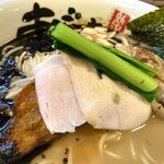 麺屋あごすけ - 特製黒とんこつラーメン　大盛り