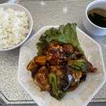 水戸ゴルフクラブレストラン - 酢豚定食