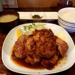 とんかつ 椛 - リブロース生姜焼き定食