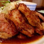 とんかつ 椛 - リブロース生姜焼き定食